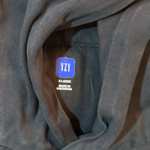YEEZY GAP Engineered by Balenciaga Sateen Anorak - True Black - XL